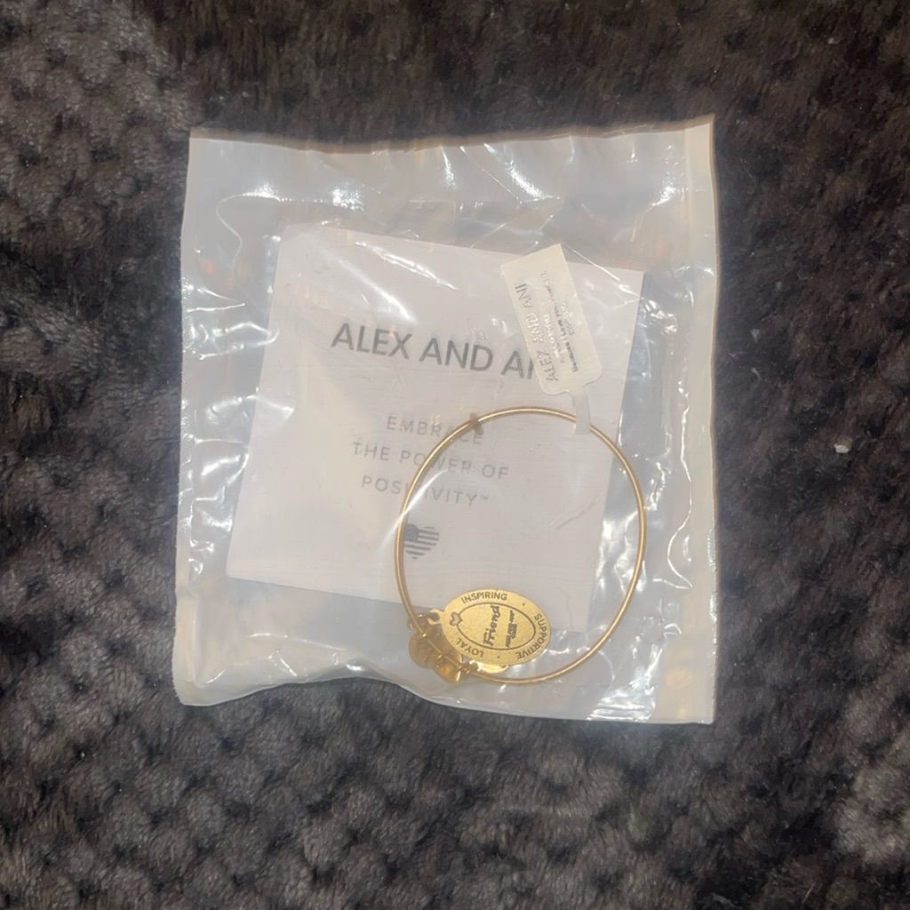 Alex And Ani Because I Love You Friend Bracelet Nwt 18$